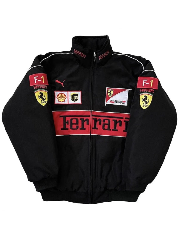 Ferrari F1 Jacket Premium Embroidery