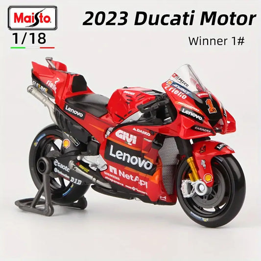 Ducati Team Die-cast Motorcycle Maisto 1:18 Scale 2023